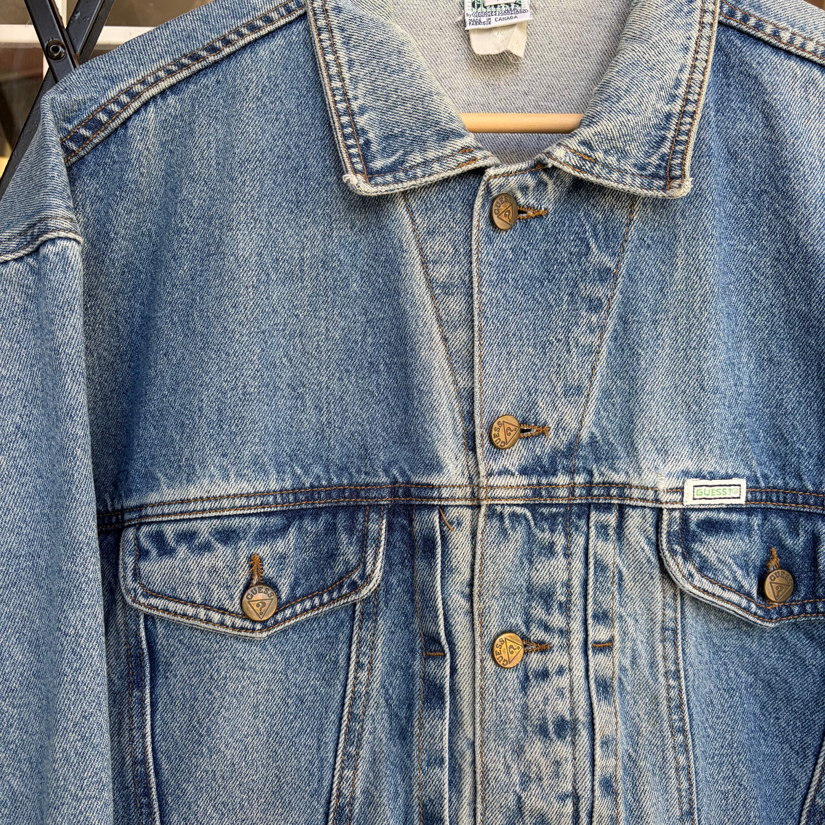 Vintage Guess Denim Jacket - Size L