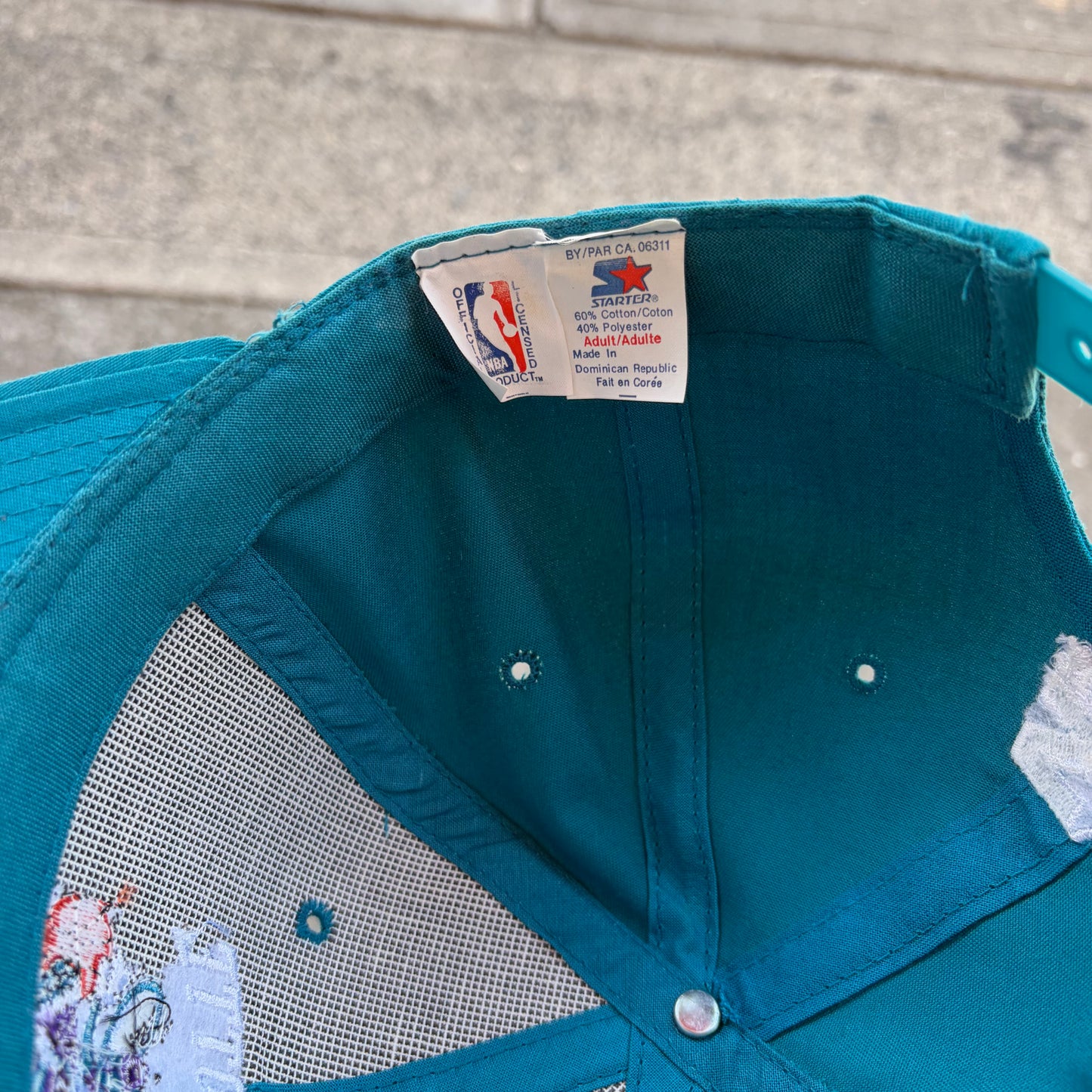 Vintage Starter Charlotte Hornets SnapBack