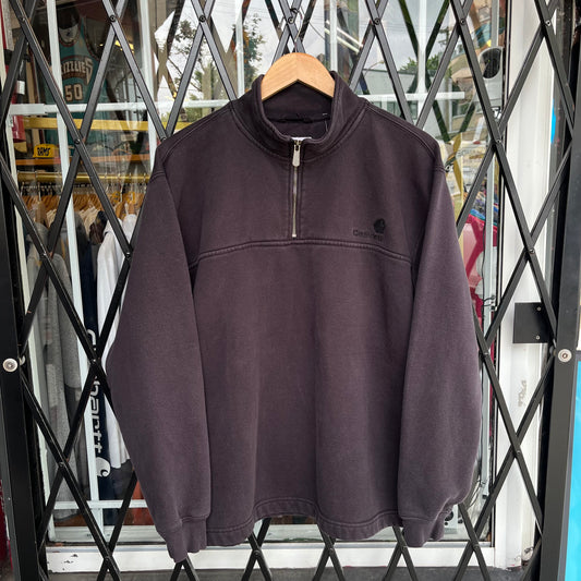 Carhartt Quarter Zip Sweater - Size M