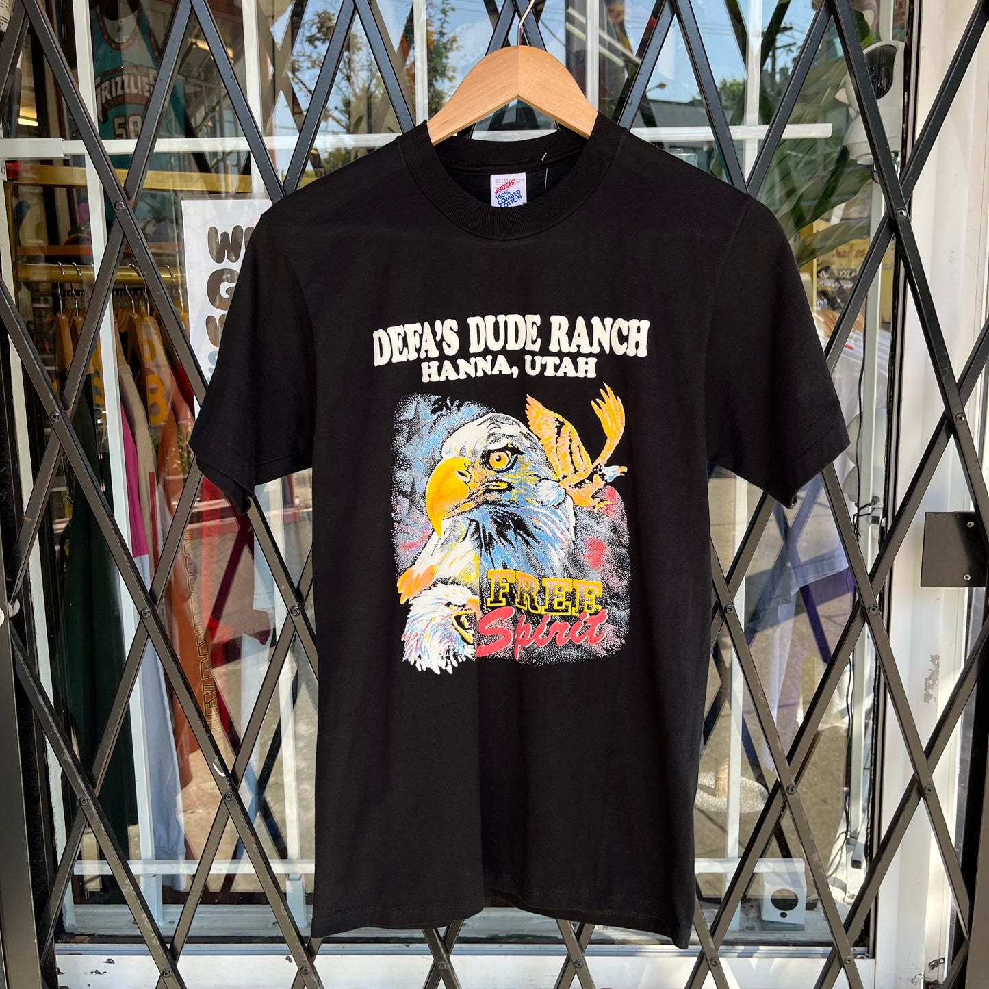 Vintage Dude Ranch Eagle Tee - Size M