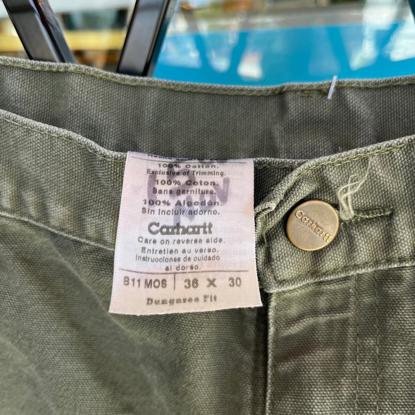Carhartt Carpenter Work Pants - Size 36W