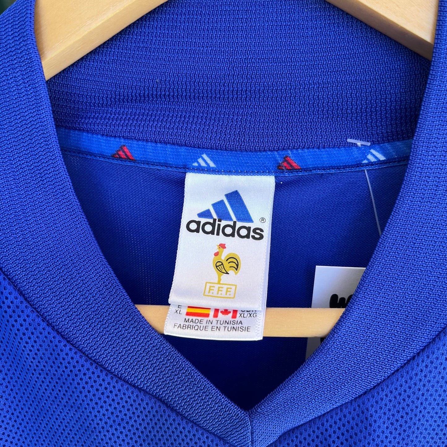 2002-04 Adidas France National Team Jersey - Size XL