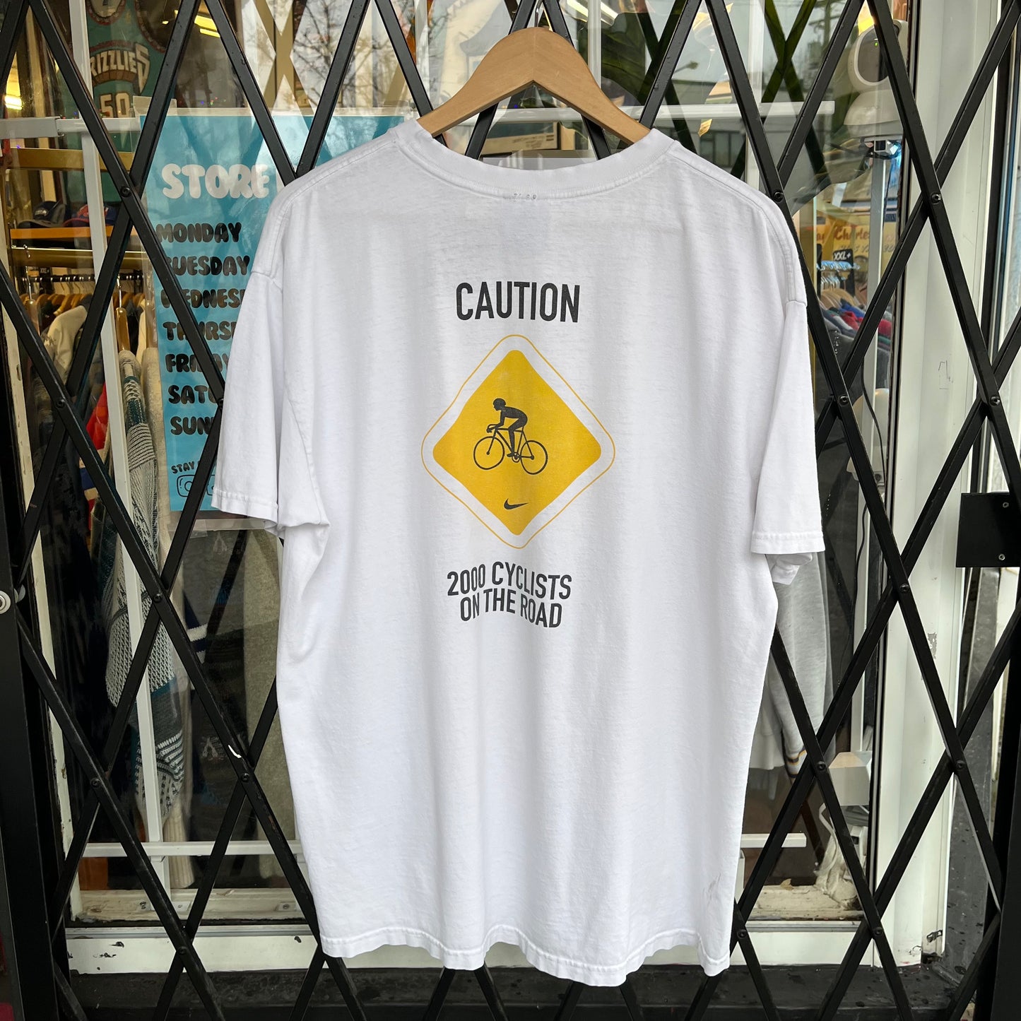 Vintage Nike Cycling Tee - Size L