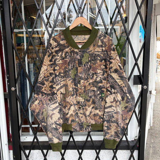 Vintage Mossy Oak Camo Snap Jacket - Size XXXL