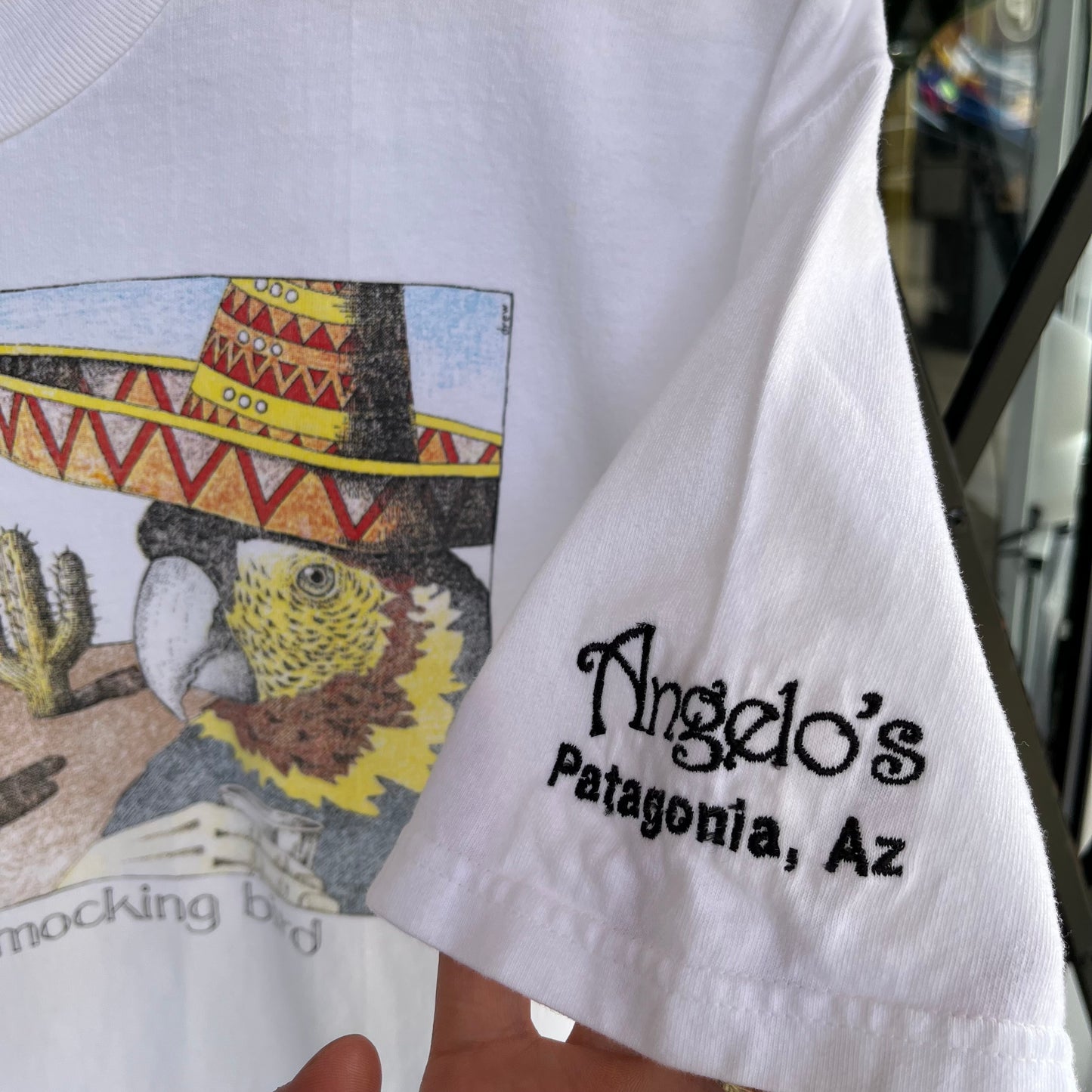 Vintage Tequilla Mocking Bird Parody Tee - Size L