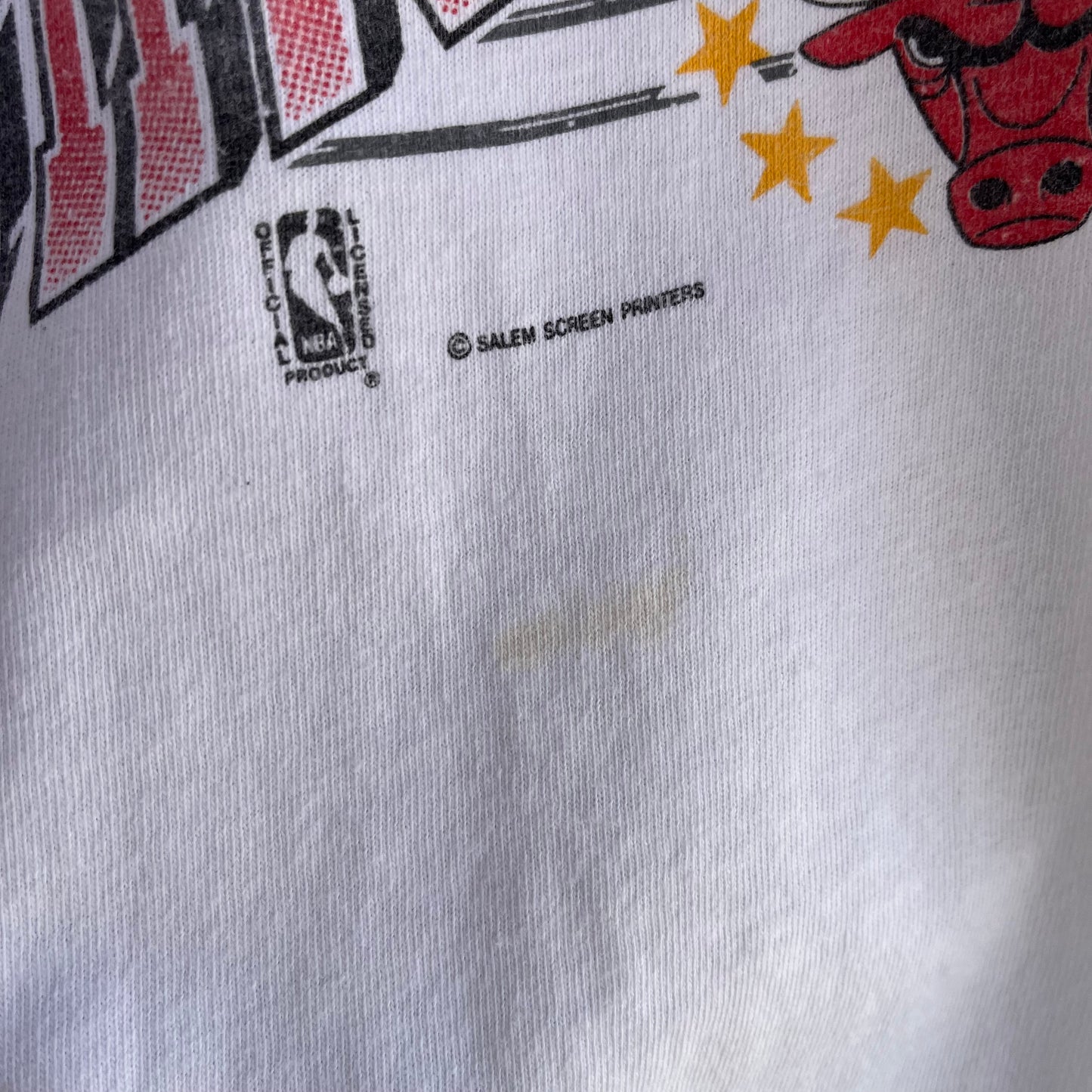 1991 Chicago Bulls Championship Bobble Head Tee - Size XL
