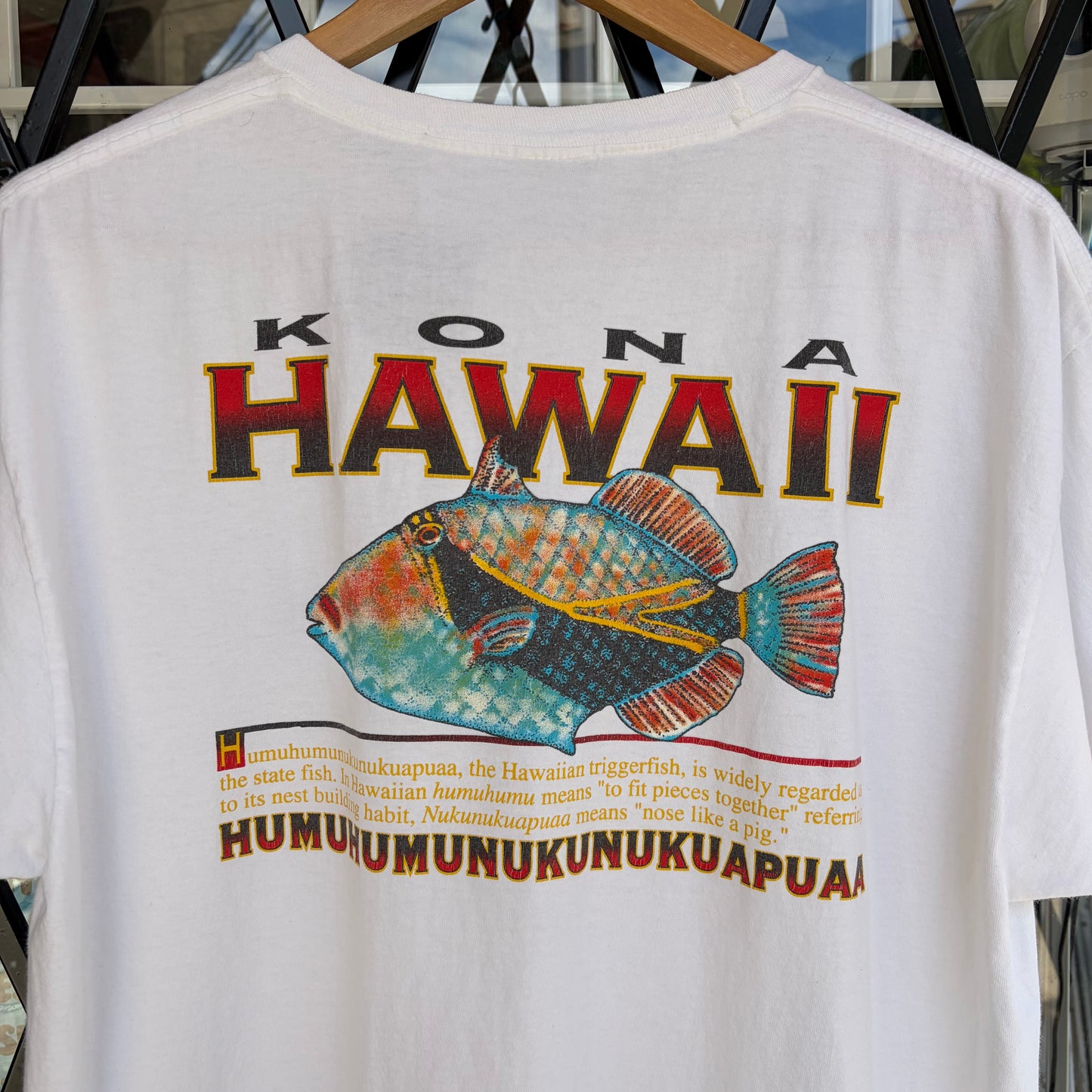 Hawaii Trigger Fish Tee - Size L