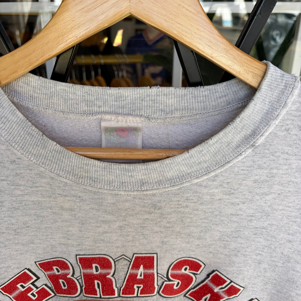Vintage Nebraska Huskers National Championship Crewneck - Size L