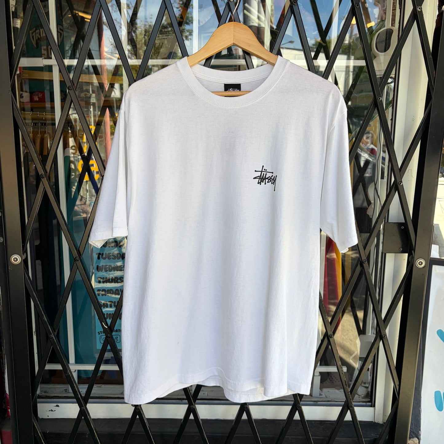 Stussy Big Dog Tee White - Size L