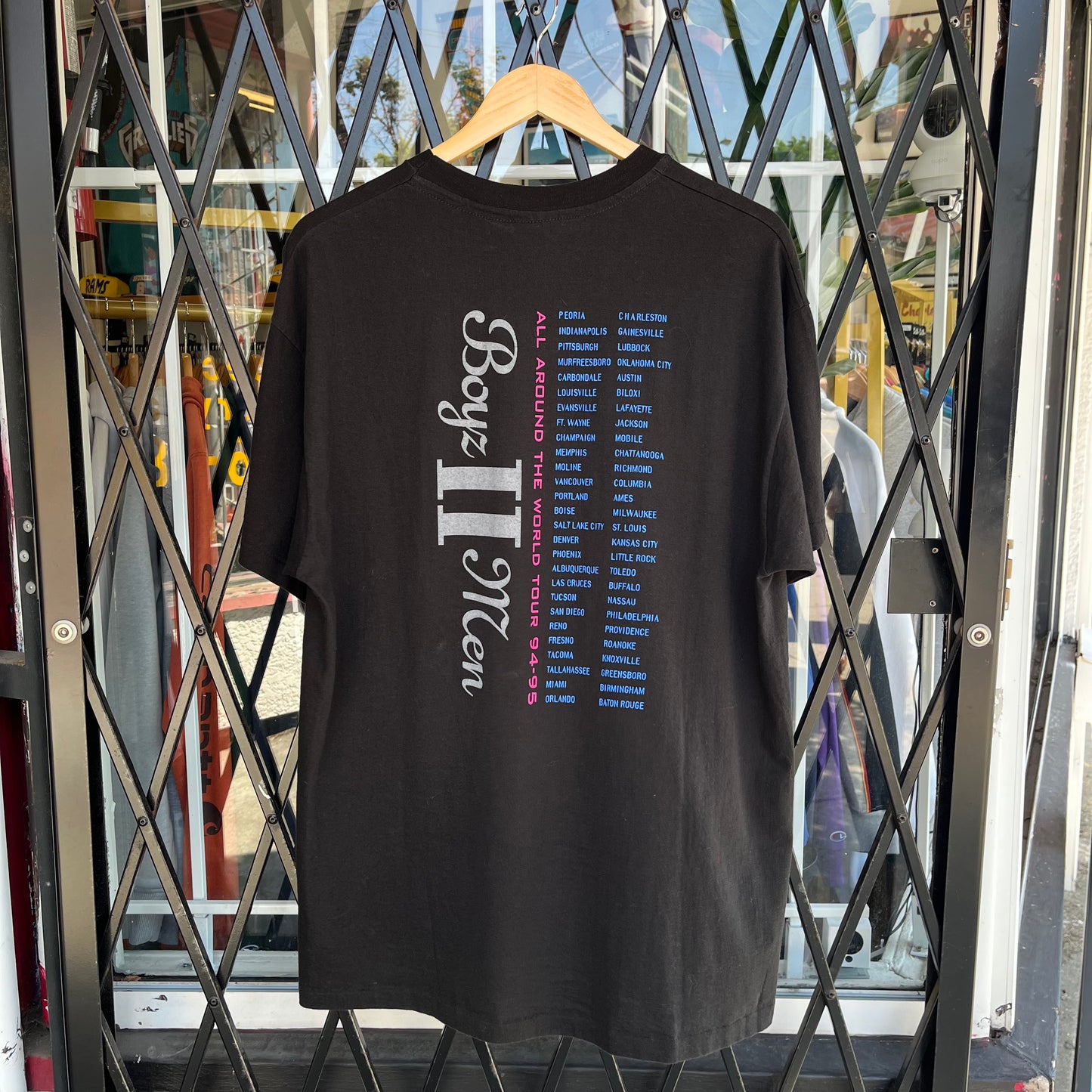 1994-95 Boys 2 Men Tour Tee - Size XL