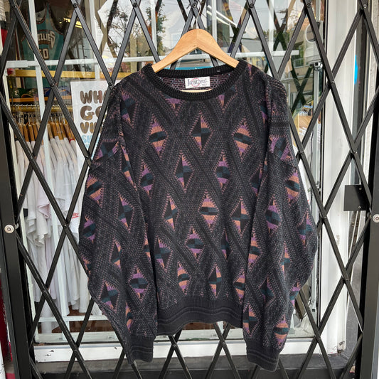 Vintage Knit Sweater - Size L
