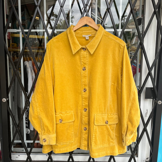 Women’s Vintage Oversized Corduroy Jacket - Size XXL