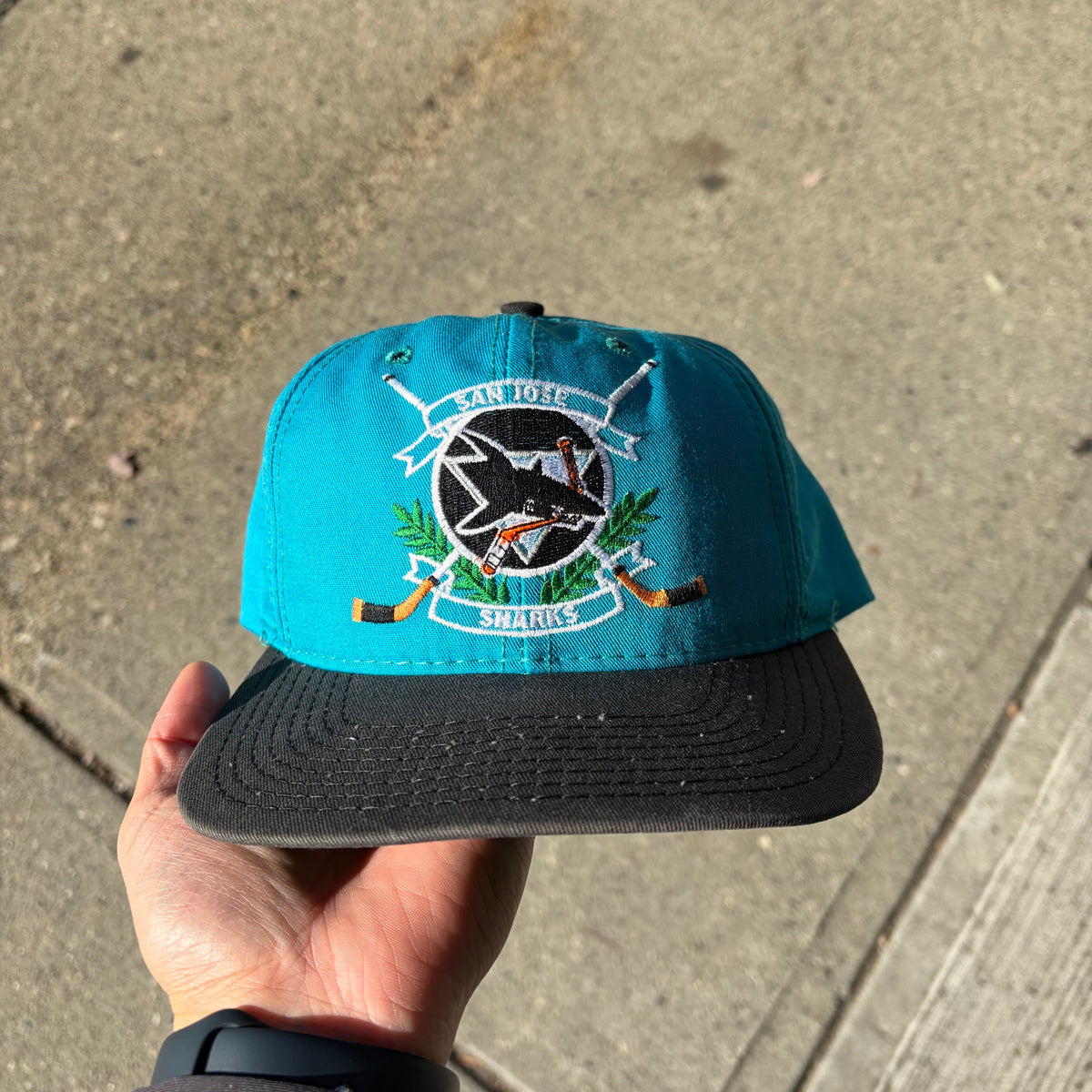 Vintage San Jose Sharks SnapBack