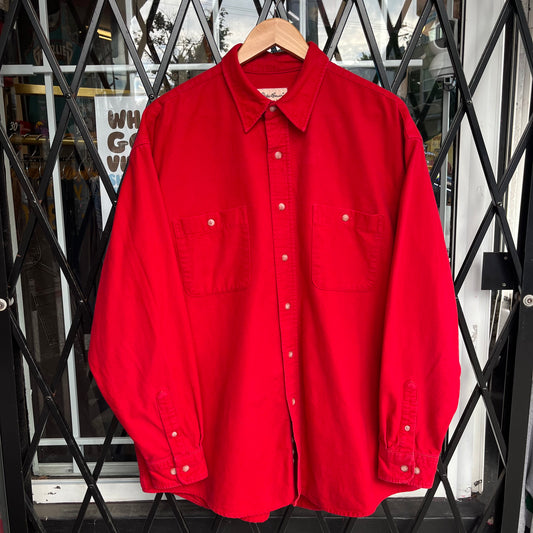 Vintage Eddie Bauer Button Up Shirt - Size XL