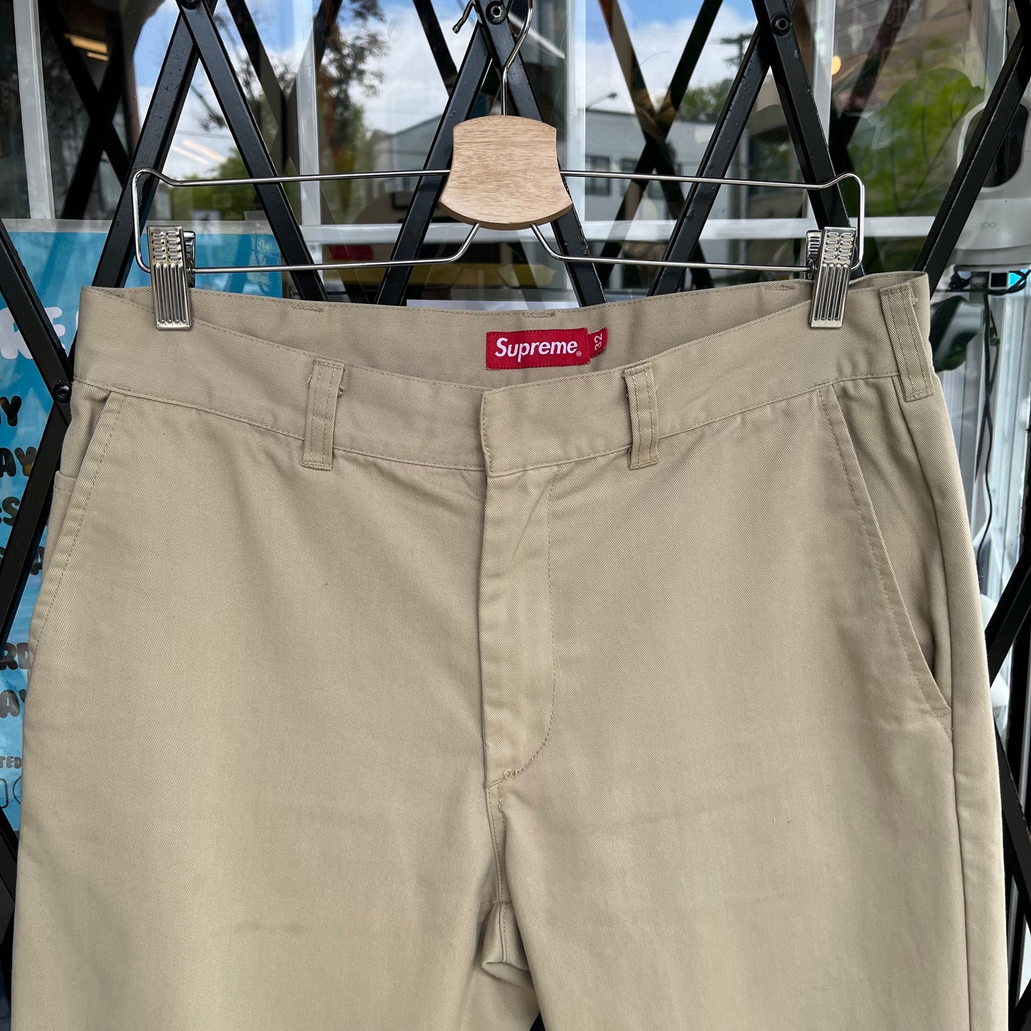 Supreme Khaki Pants - Size 32W x 32L