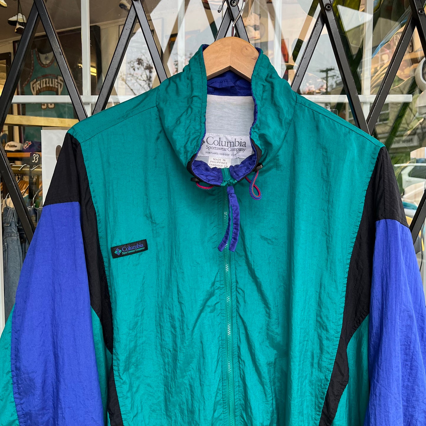 Vintage Columbia Windbreaker - Size L