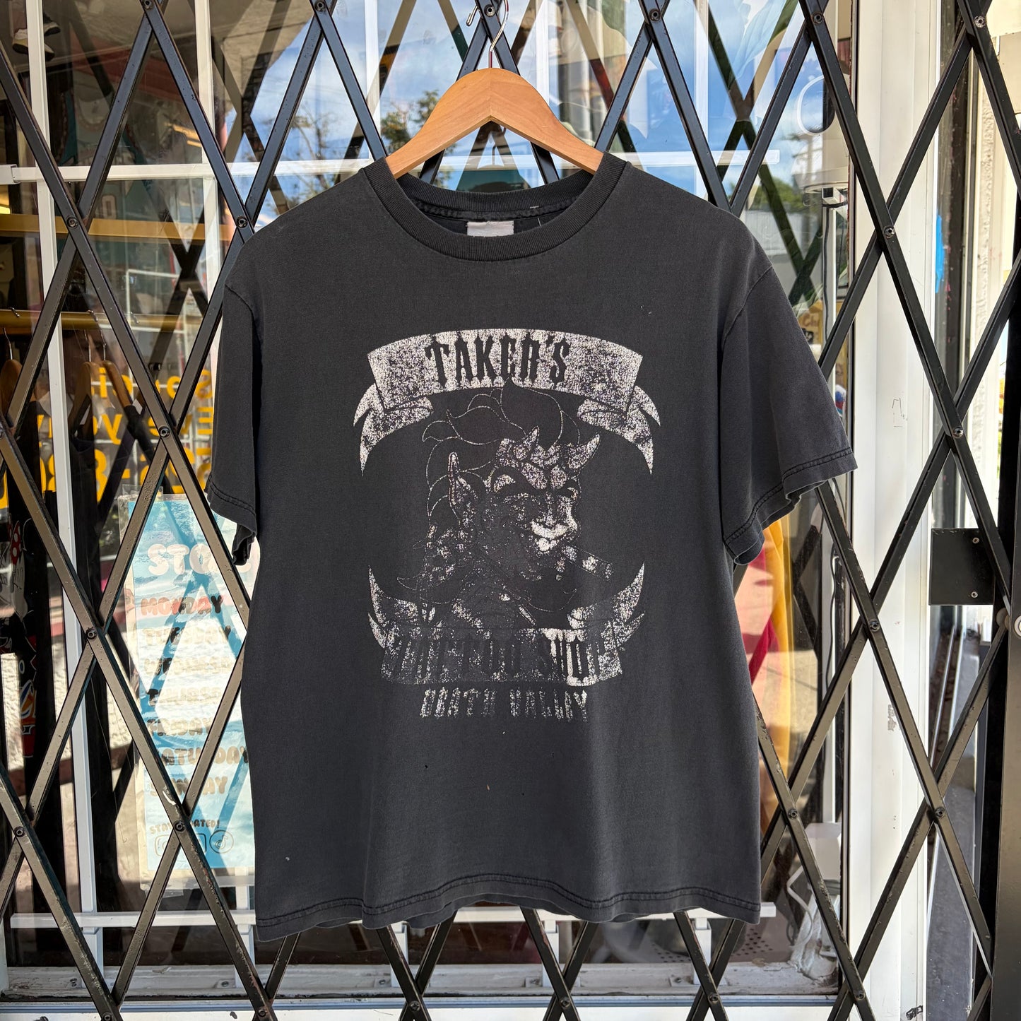 1998 WWF The Undertaker Takers Tattoo Shop Tee - Size M