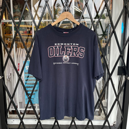 Vintage Edmonton Oilers Tee - Size L