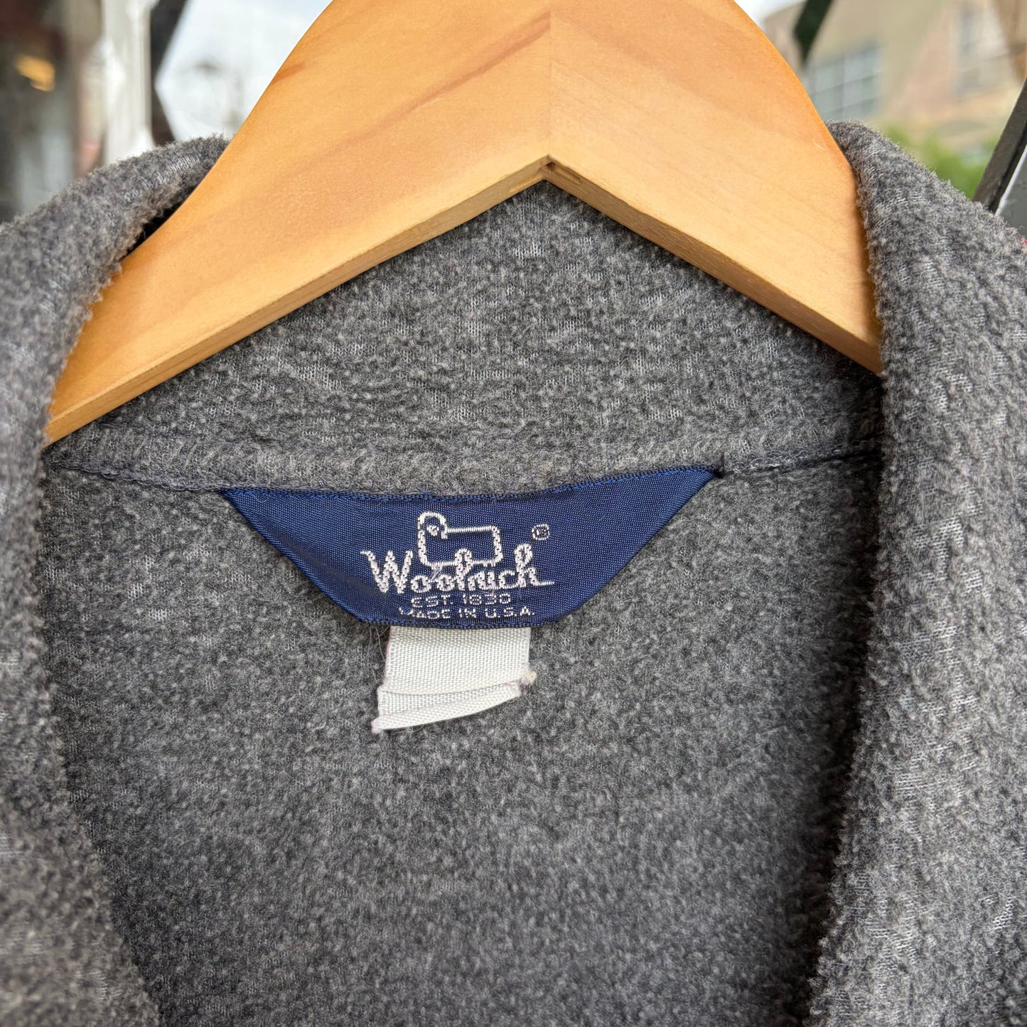 Vintage Woolrich Fleece Jacket - Size XL
