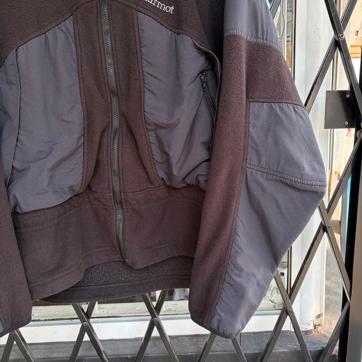 Vintage Marmot Fleece Zip Up Jacket - Size XL