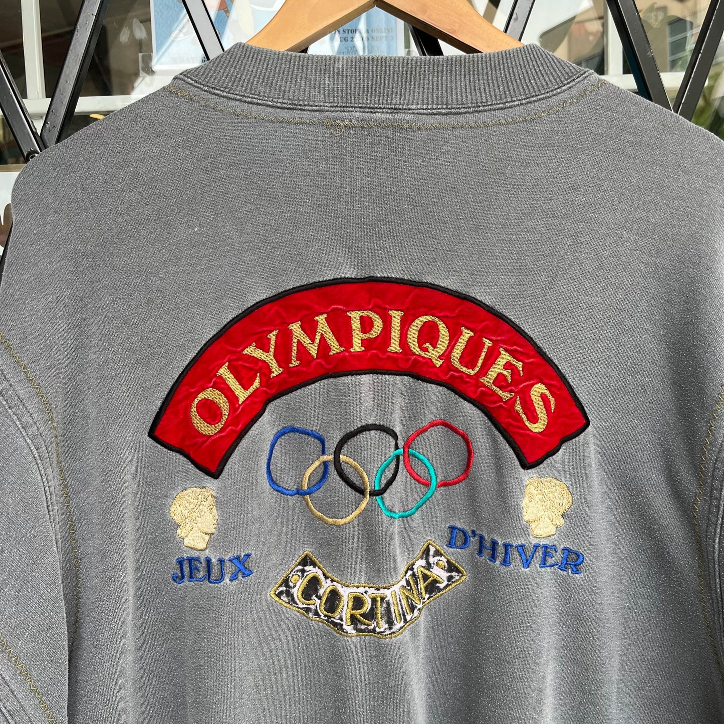 1980’s Adidas Olympic Crewneck - Size L
