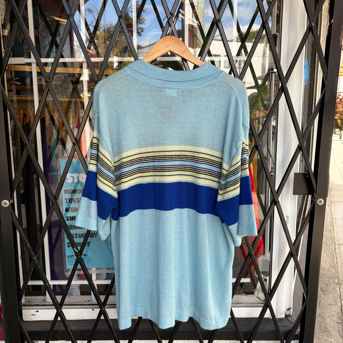 Vintage Oversized Collared Shirt - Size L
