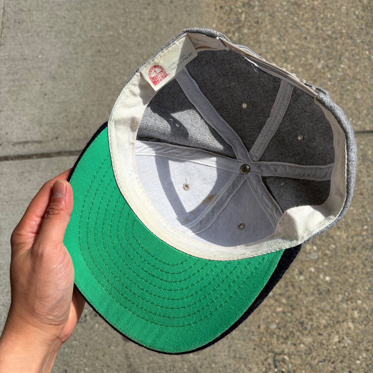 Vintage Notre Dame University Wool SnapBack