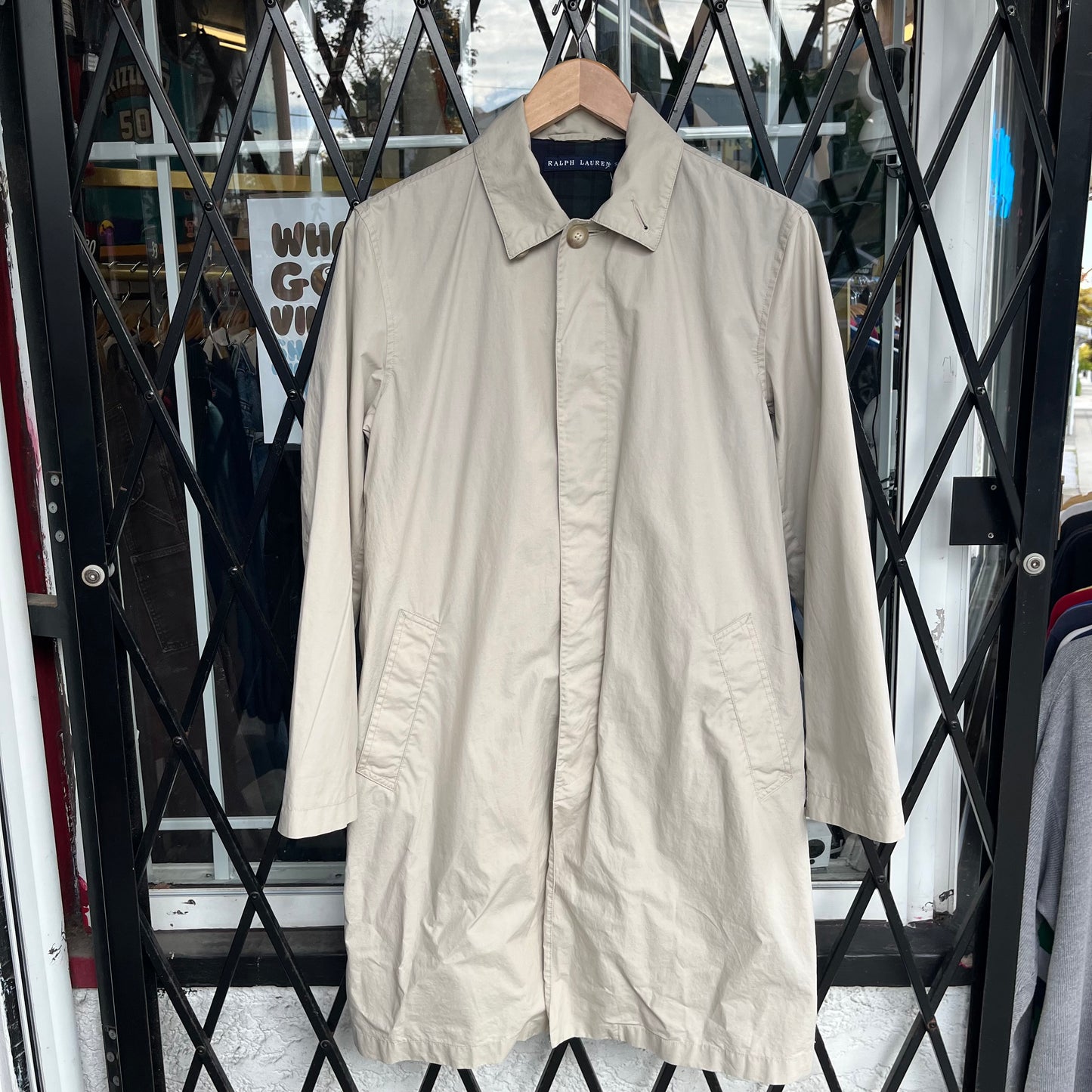 Vintage Ralph Lauren Light Trench Coat - Size S