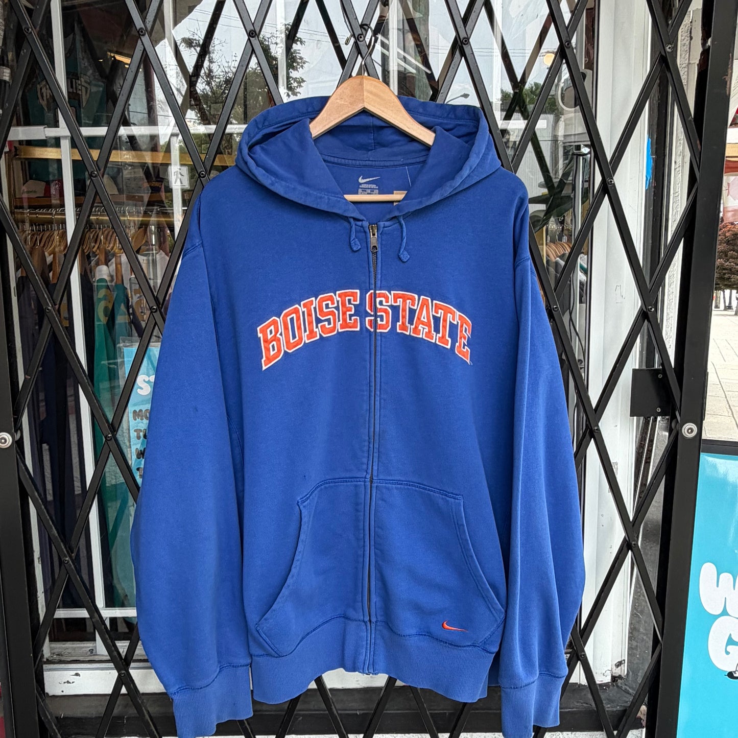 Nike Boise State Zip Up Hoodie - Size XXL