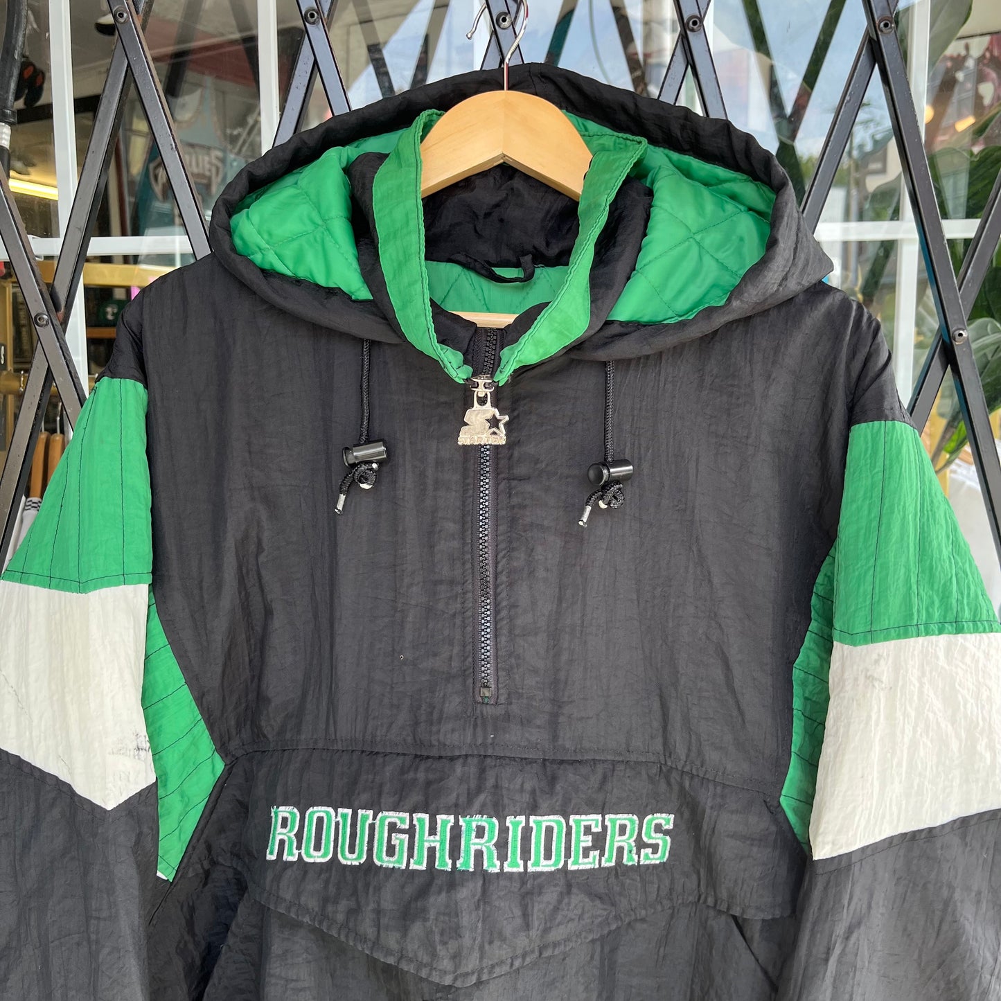 Vintage Starter Saskatchewan Roughriders Parka Jacket - Size M