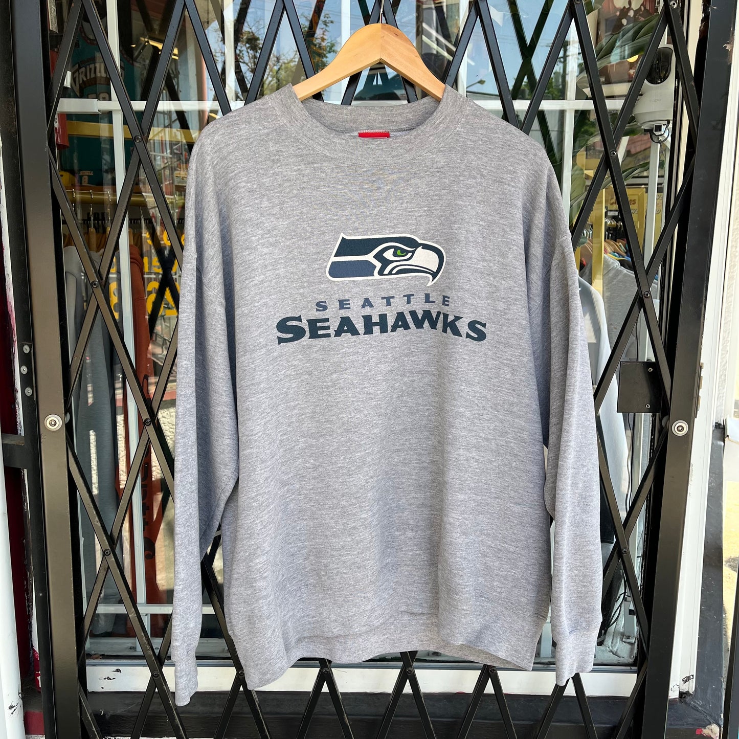 Vintage Y2K Seattle Seahawks Crewneck - Size XL