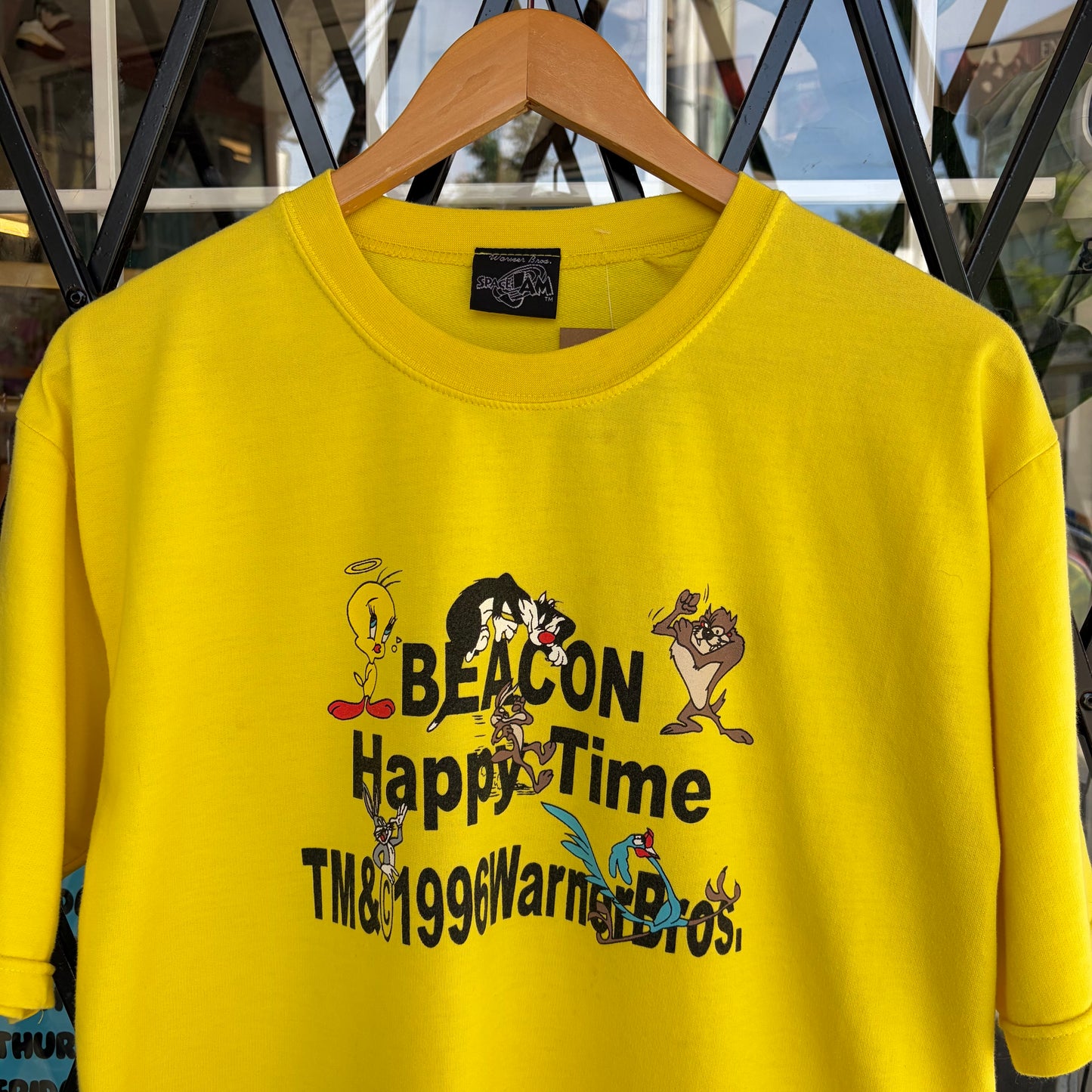 1996 Space Jam Looney Tunes Tee - Size M