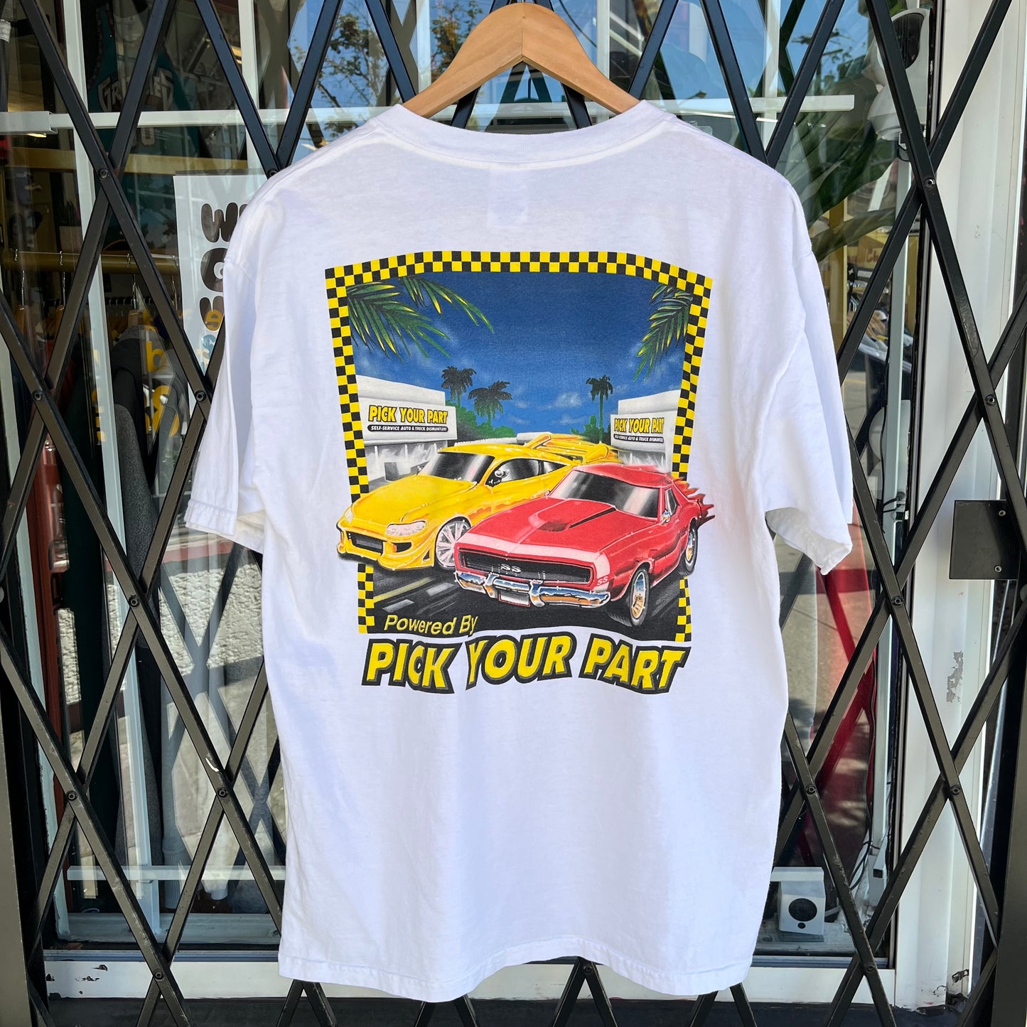 Pick Your Part Car Tee - Size L