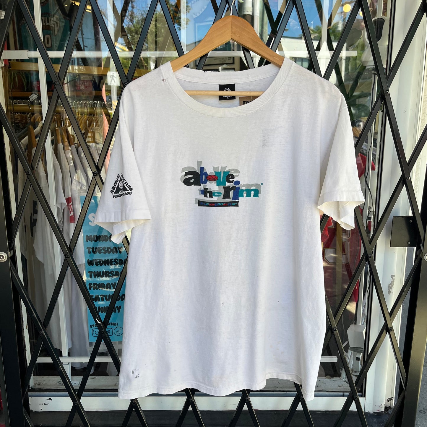 Vintage Reebok Above The Rim Tee - Size L