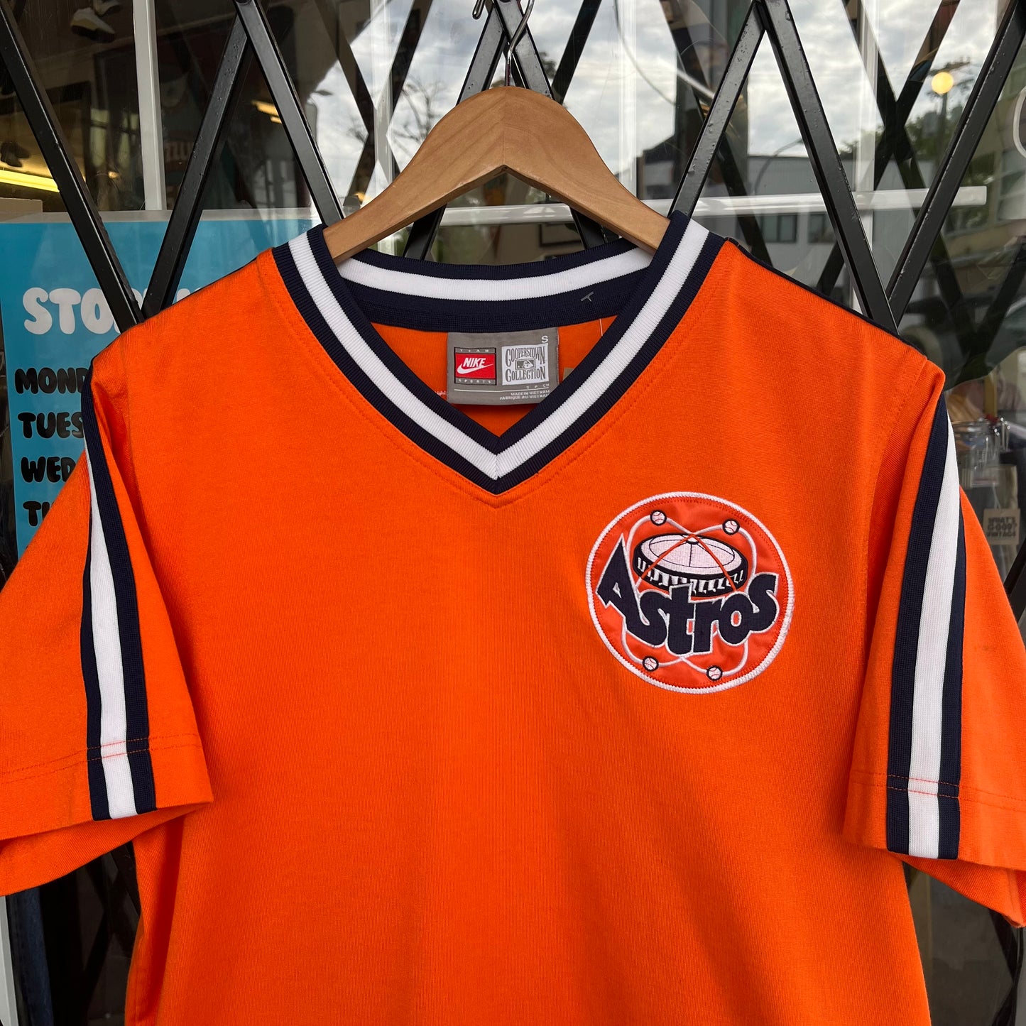 Vintage Nike Houston Astros Jeff Bagwell Jersey - Size S