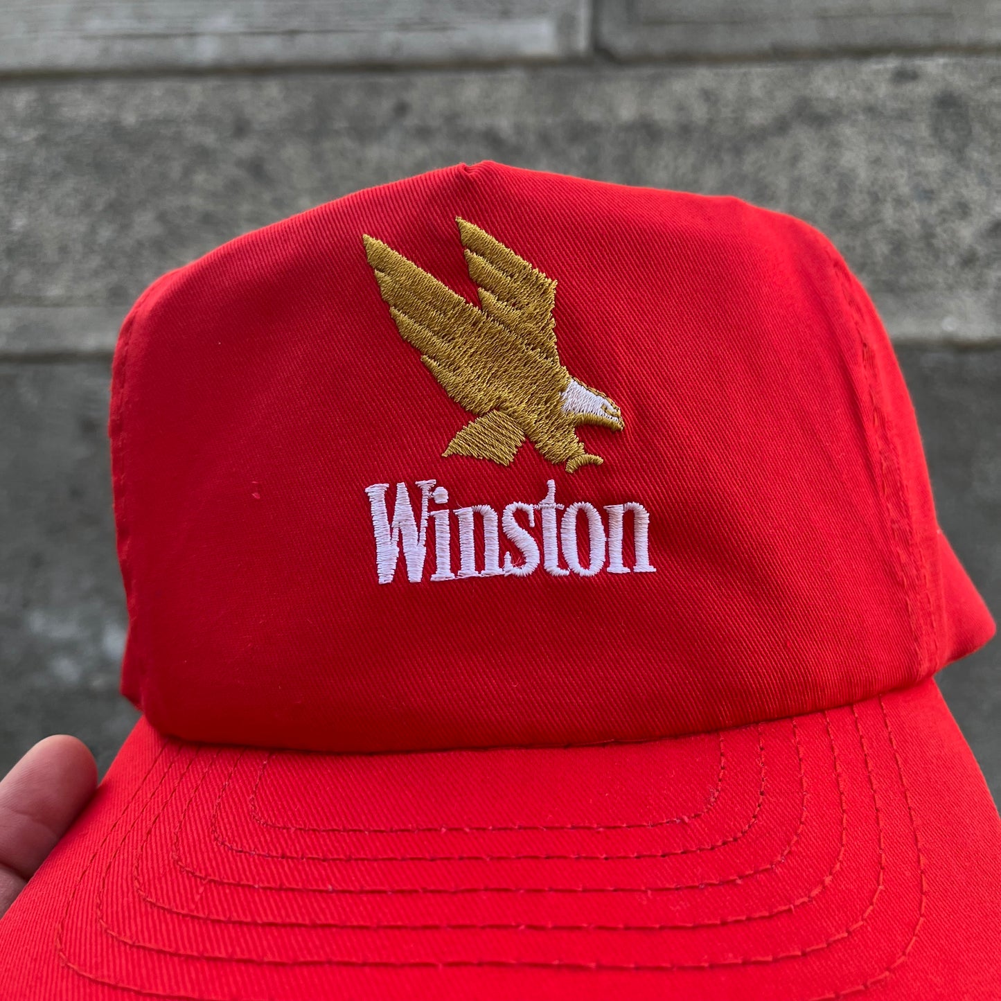 Vintage Winston Cigarettes Snapback