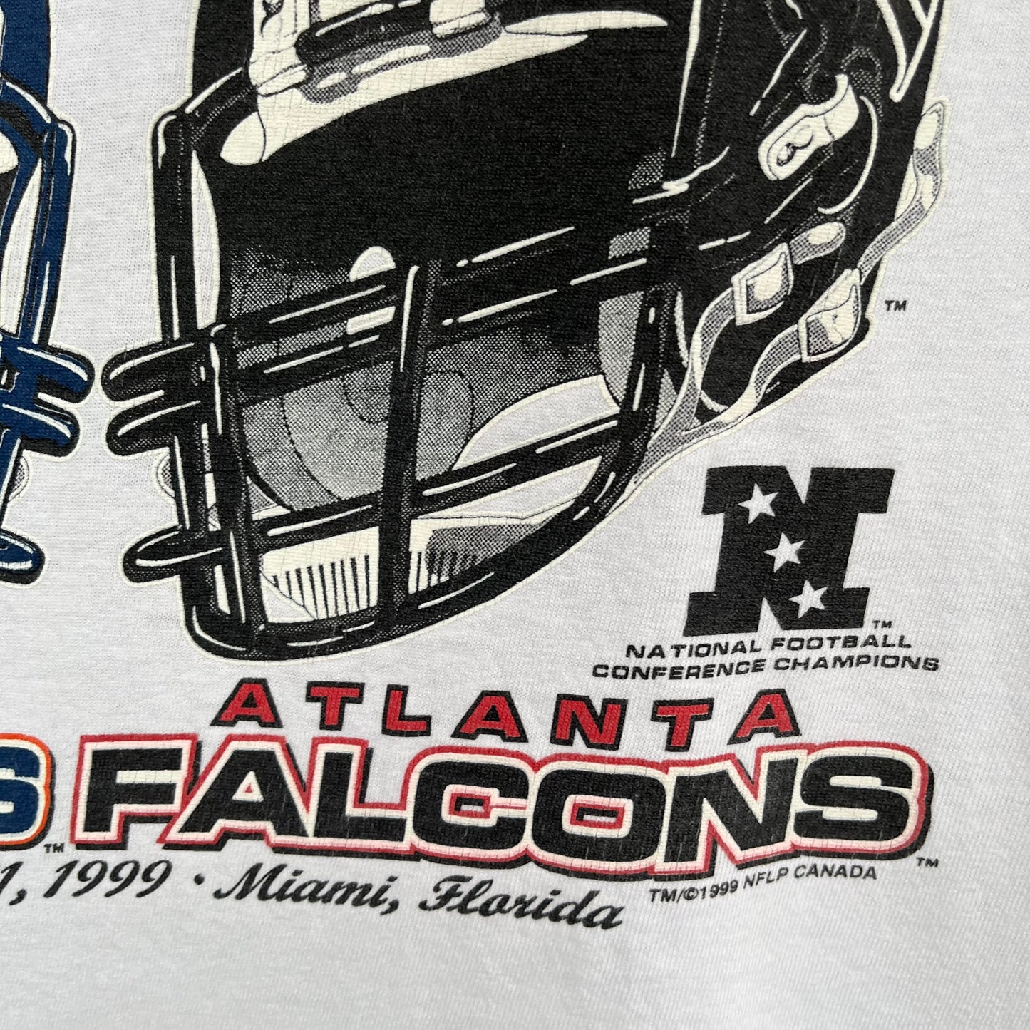 1999 Super Bowl XXXIII Tee - Size XL