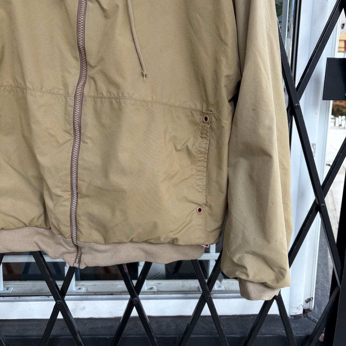 Vintage Russell Athletic Reversible Waffle Jacket - Size L