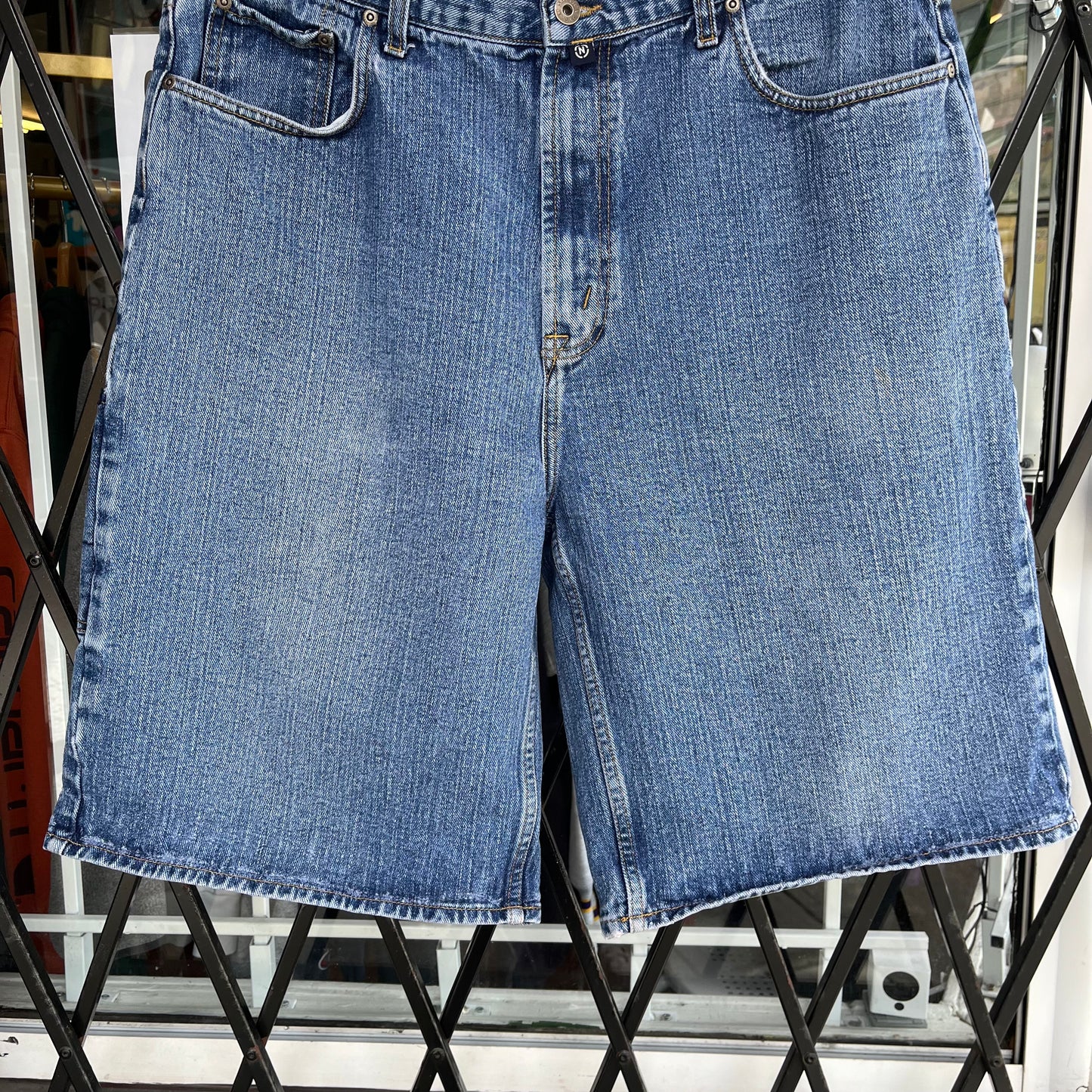 Y2K Nautica Baggy Denim Shorts - Size 36W