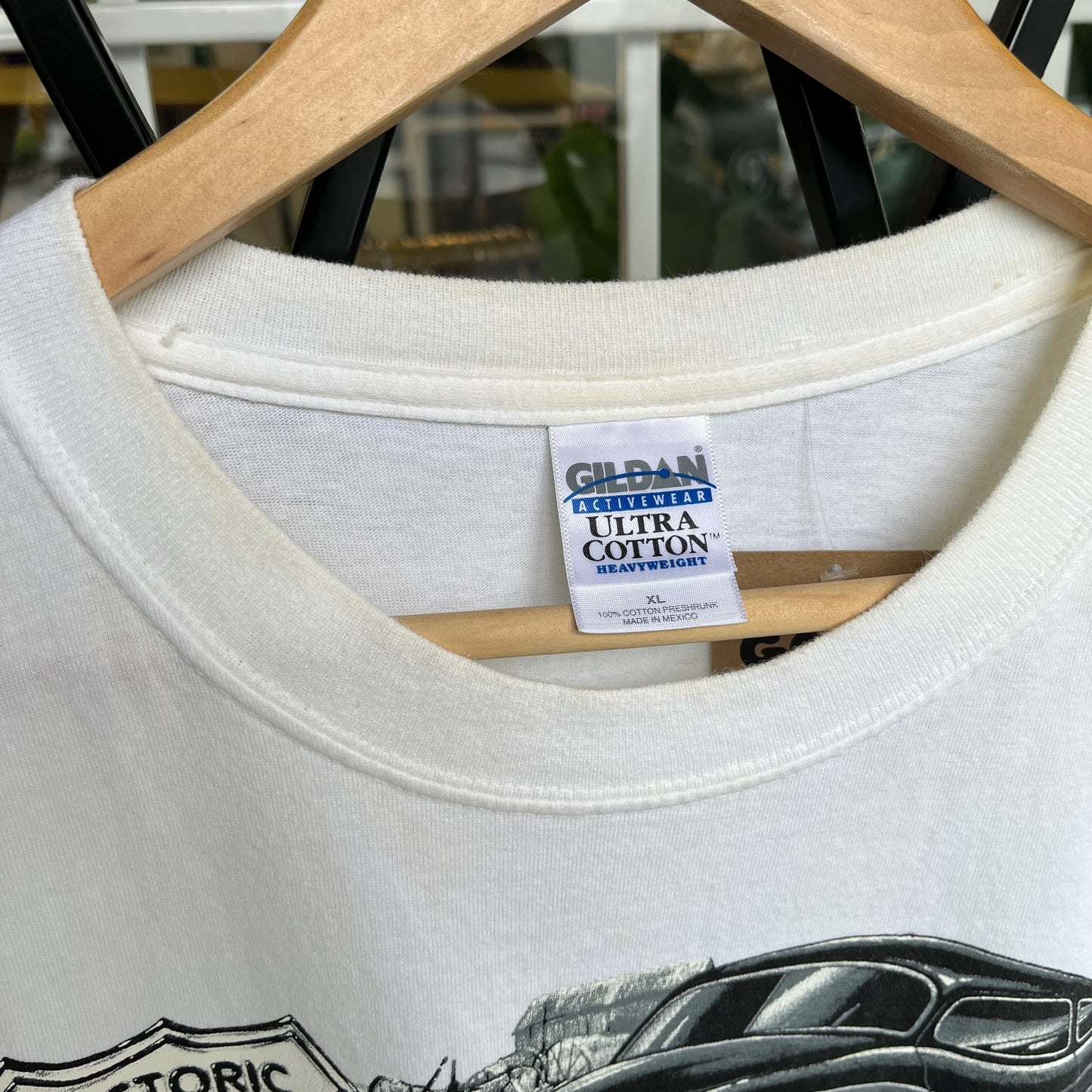 Route 66 Classic Oldies Car Tee - Size XL