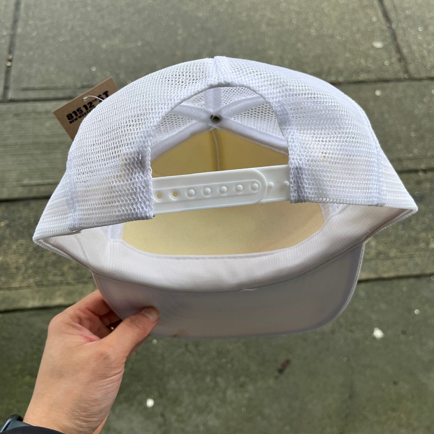 Vintage Fitzgeralds Las Vegas Trucker Hat White