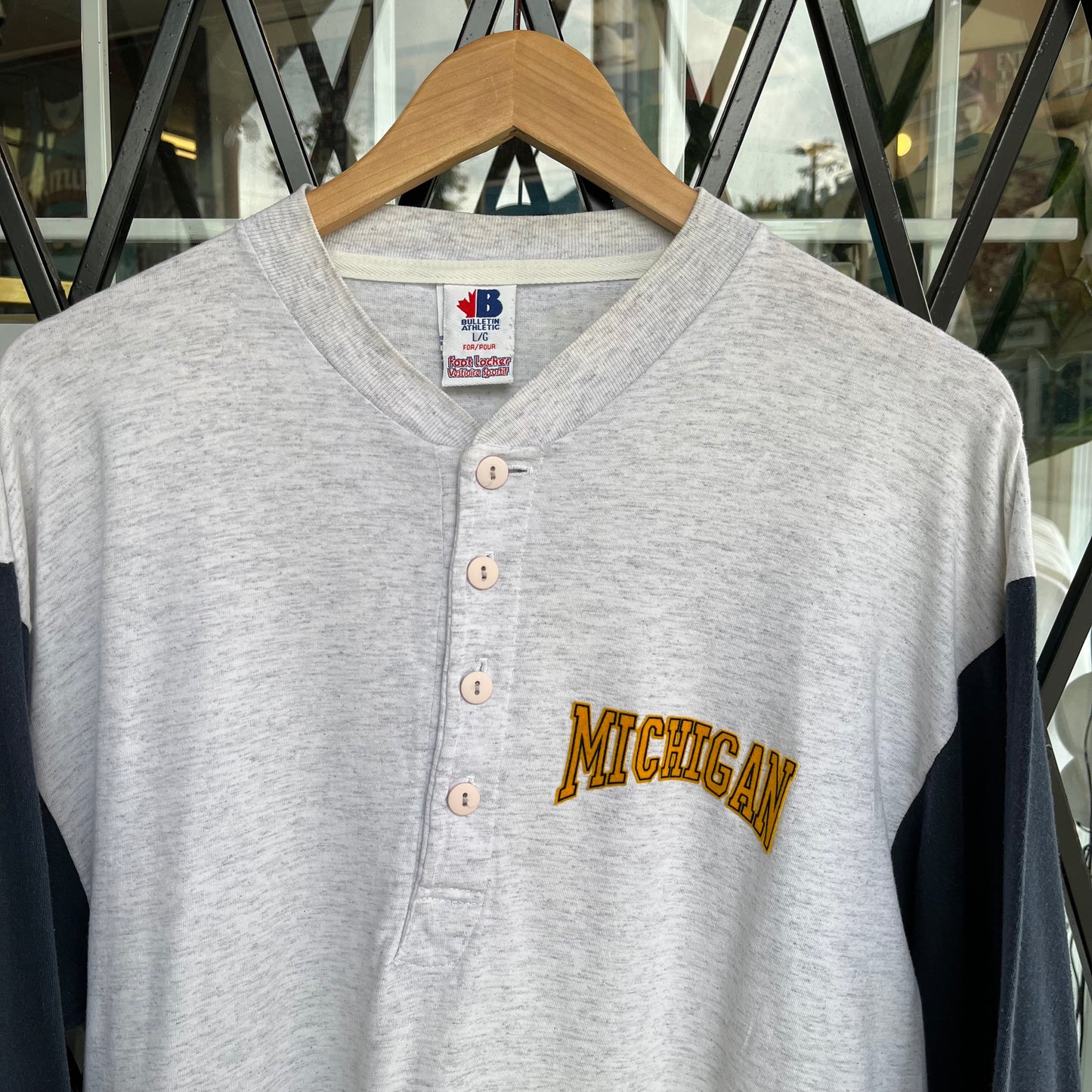 Vintage Michigan University Long Sleeve - Size L