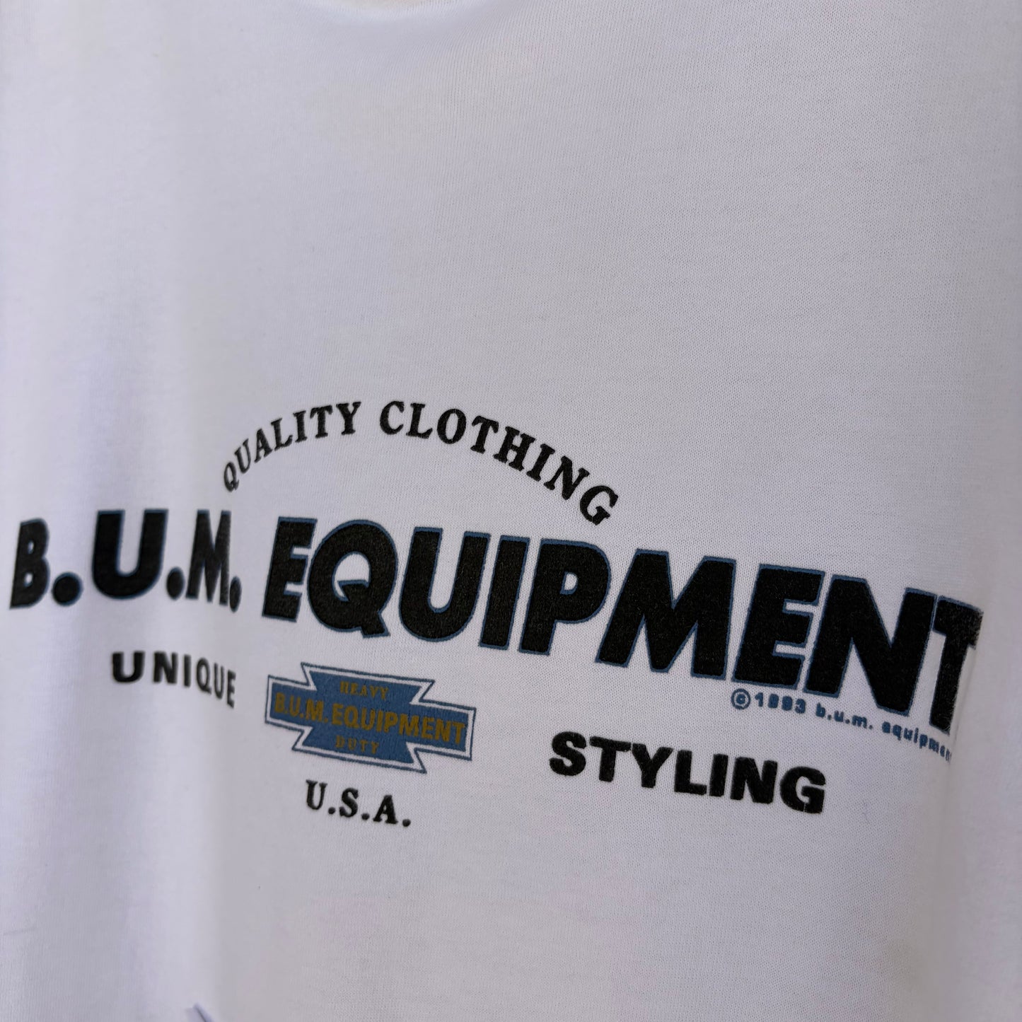 1993 BUM Equipment Hoodie - Size L
