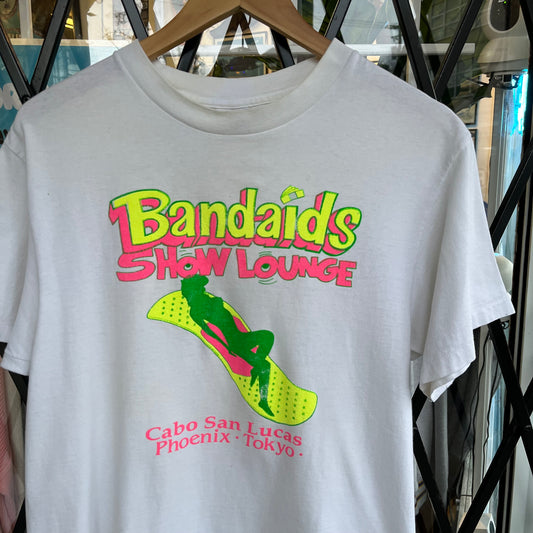 Vintage Bandaids Show Lounge Tee - Size M