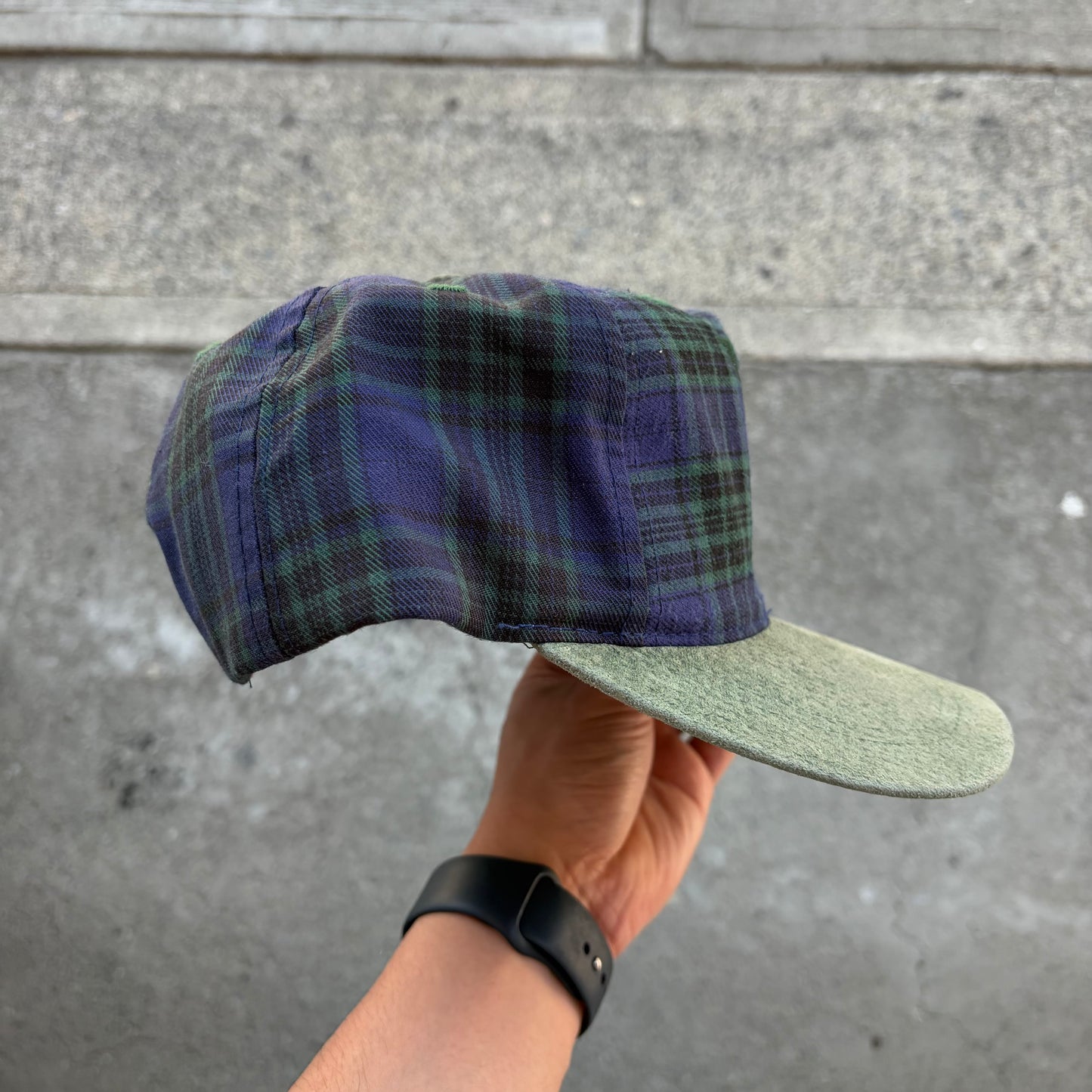 Vintage Disney Mickey Plaid SnapBack