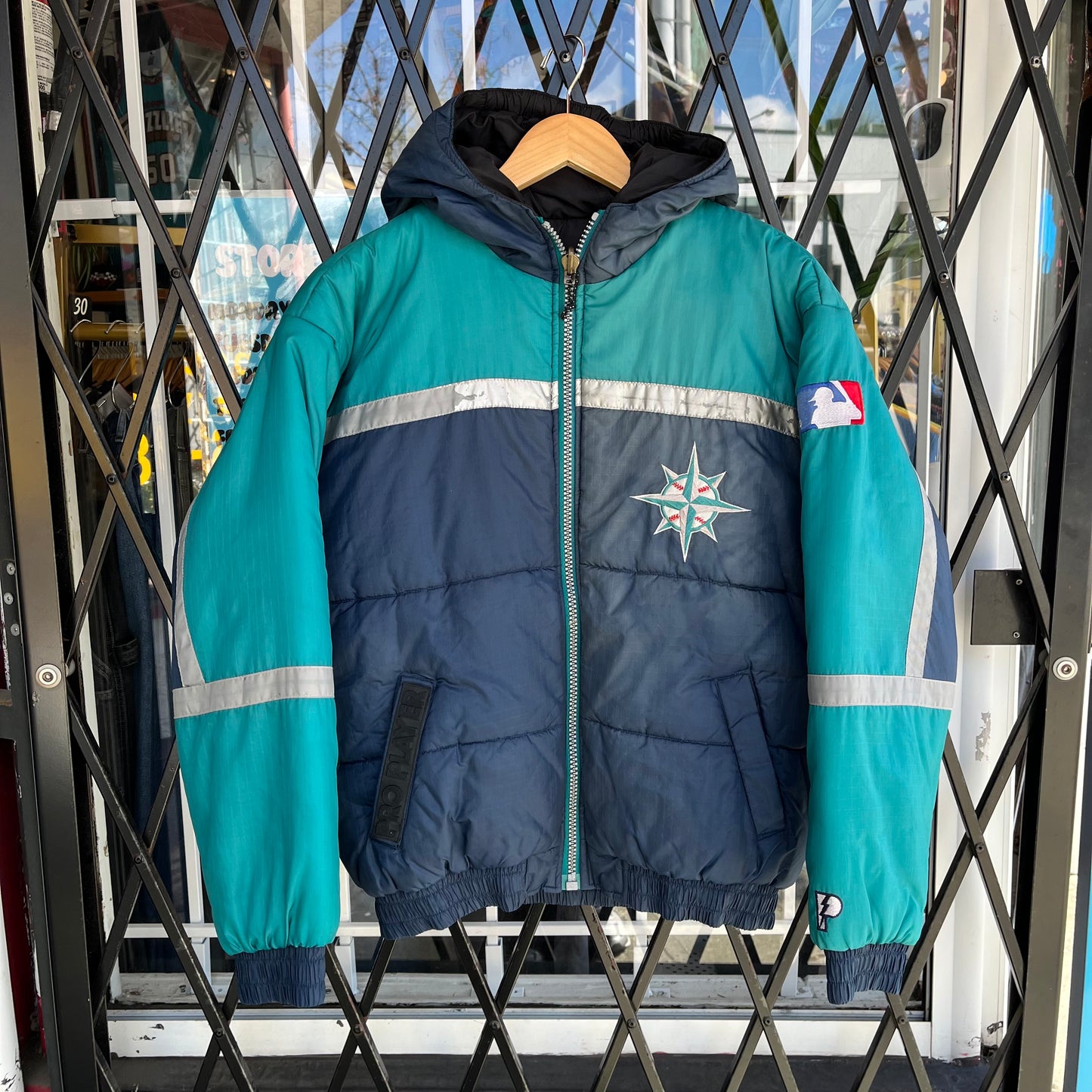 Vintage Pro Player Seattle Mariners Reversible Jacket - Size M