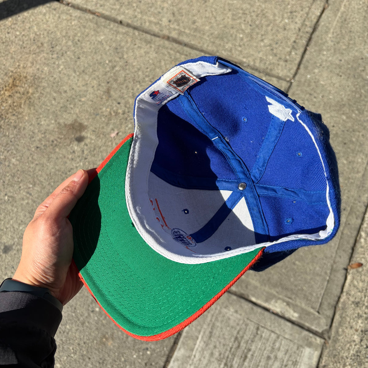 Vintage Starter Edmonton Oilers SnapBack
