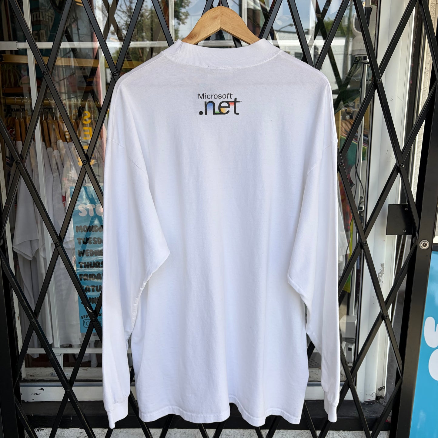 Vintage Microsoft Mock Neck Long Sleeve - Size XXL