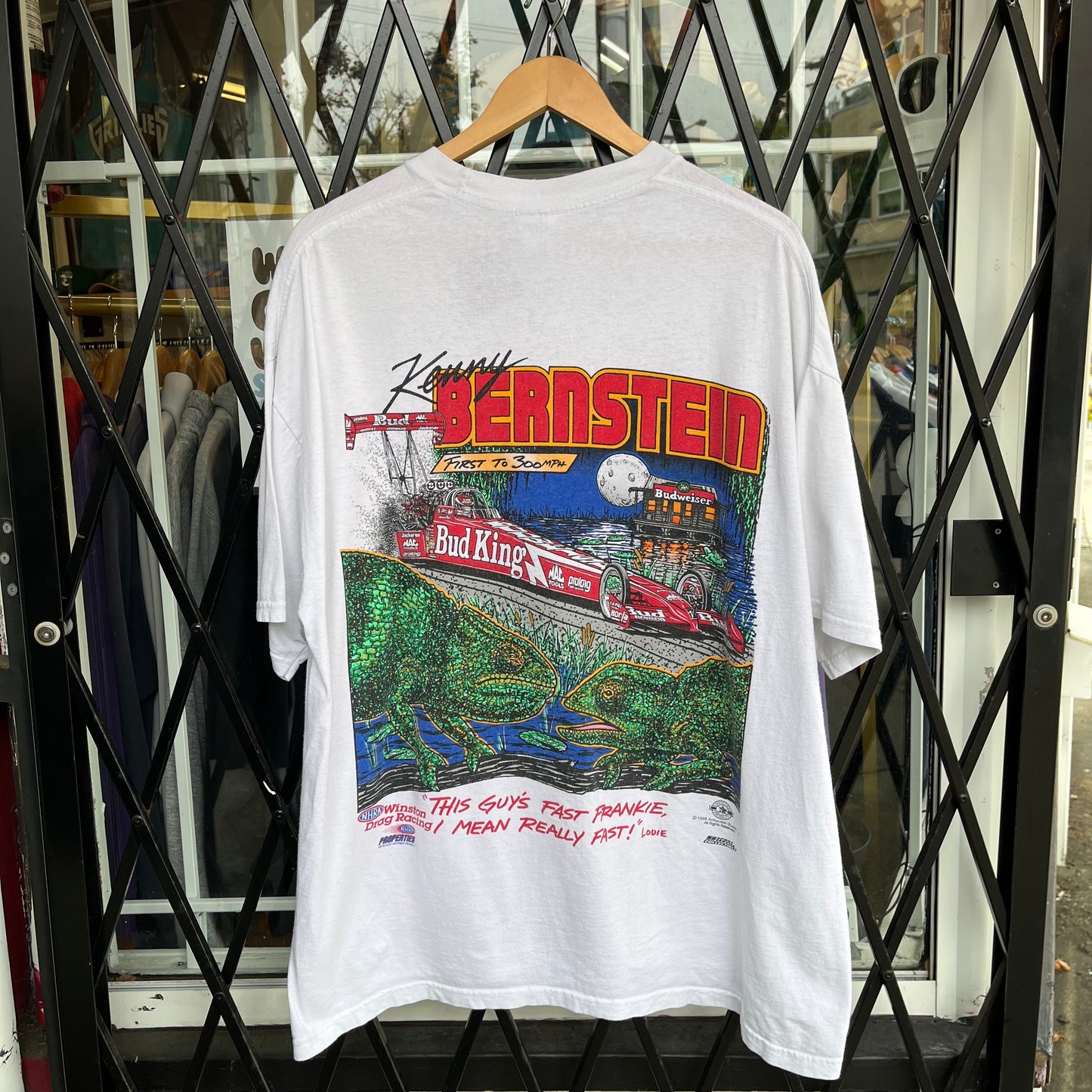 1998 Kenny Bernstein Budweiser Racing Tee - Size XL