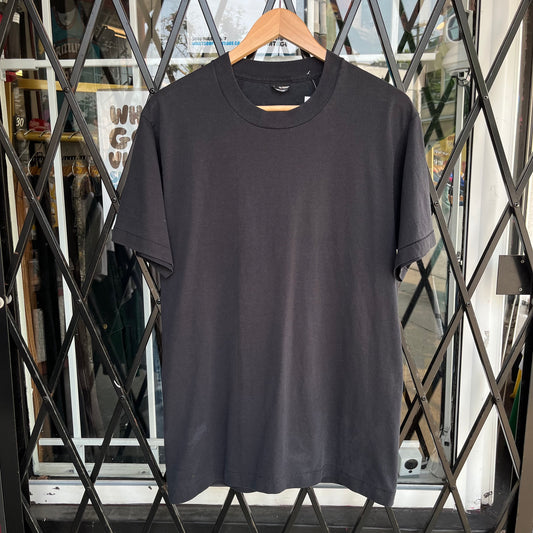 Vintage Blank Black Tee - Size L